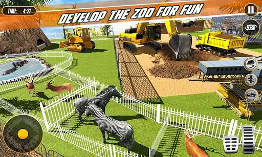 Animal Zoo Construction Games - عکس بازی موبایلی اندروید