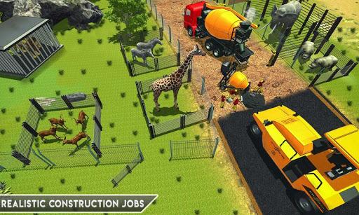 Animal Zoo Construction Games - عکس بازی موبایلی اندروید