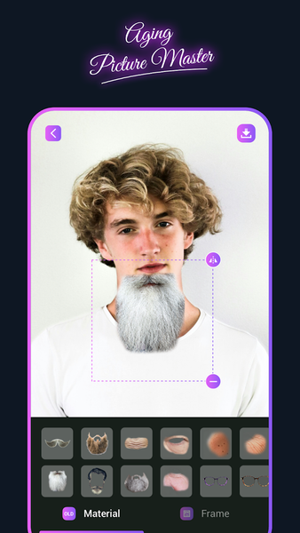 Aging Picture Master - Image screenshot of android app