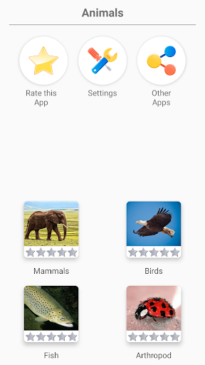 Animals - Quiz about Mammals! - Gameplay image of android game