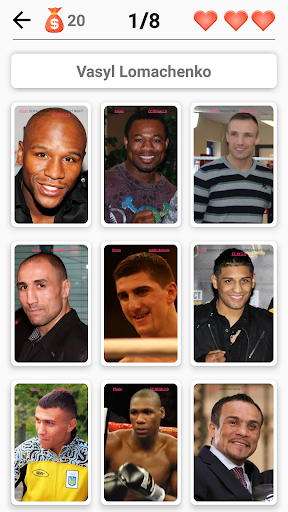 MMA and Boxing - Guess the legendary fighters - عکس بازی موبایلی اندروید