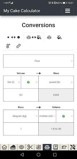 My Cake Calculator - عکس برنامه موبایلی اندروید