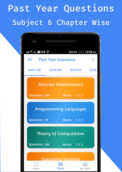 ExamGOAL: GATE PYQ Questions - Image screenshot of android app