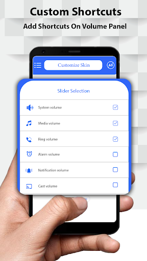 Volume Control & Volume Slider Styles - Image screenshot of android app
