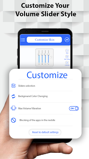 Volume Control & Volume Slider Styles - Image screenshot of android app