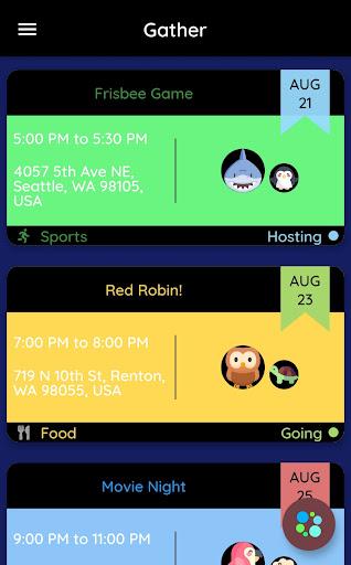 Gather: Plan & Hangout with AI - عکس برنامه موبایلی اندروید