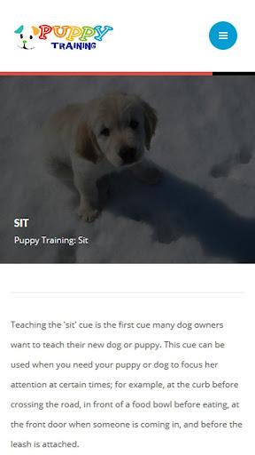 Puppy Training - عکس برنامه موبایلی اندروید