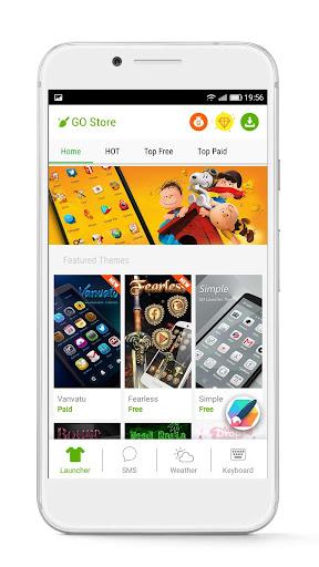 GO Launcher -Themes&Wallpapers - عکس برنامه موبایلی اندروید