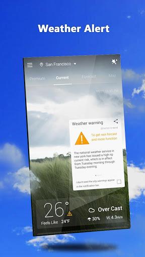 GO Weather - Widget, Theme, Wallpaper, Efficient - عکس برنامه موبایلی اندروید