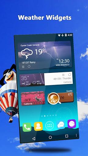 GO Weather - Widget, Theme, Wallpaper, Efficient - عکس برنامه موبایلی اندروید