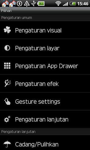 GO LauncherEX Bahasa Indonesia - Image screenshot of android app