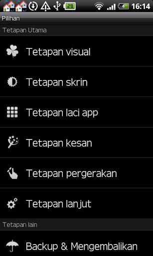 GO LauncherEX Malay language p - Image screenshot of android app