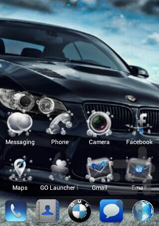 تم BMWبرای GO Launcher - عکس برنامه موبایلی اندروید