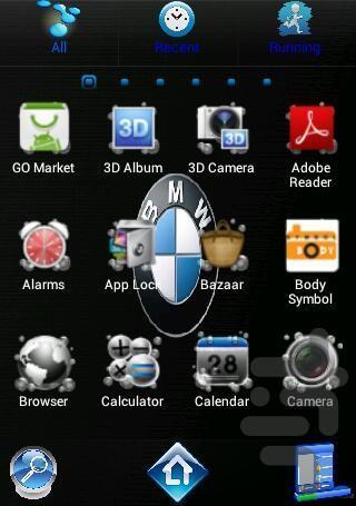 بی.ام.و(BMW) GOLauncher EX Theme - Image screenshot of android app