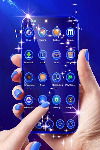 Best Blue Launcher For Android - عکس برنامه موبایلی اندروید