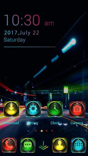 City Light GO Launcher Theme - Image screenshot of android app