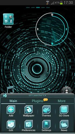 CYANOGEN GO Launcher EX Theme - عکس برنامه موبایلی اندروید