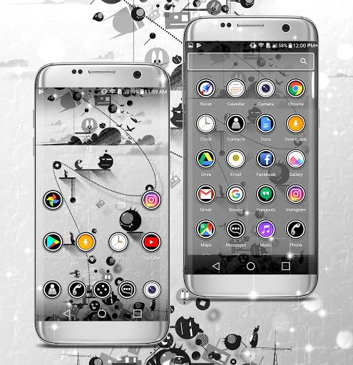 Doodle Launcher - Image screenshot of android app