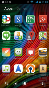 SoroushMIUI GOLauncher EX Theme - Image screenshot of android app
