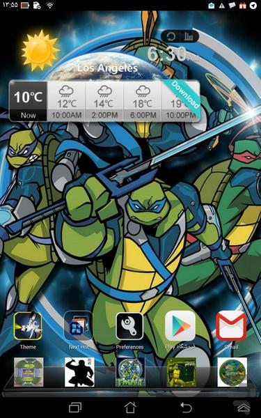 go luncher ninjaturtles - Image screenshot of android app