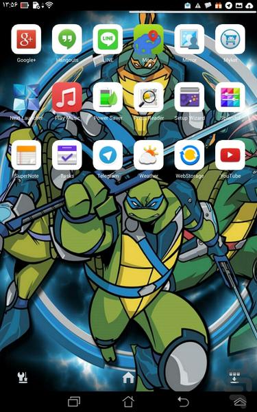 go luncher ninjaturtles - Image screenshot of android app