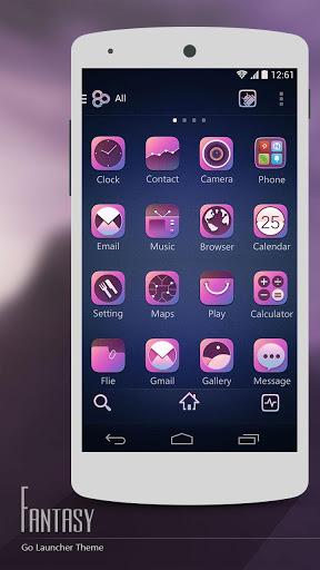 (Free)Fantasy GO LauncherTheme - عکس برنامه موبایلی اندروید