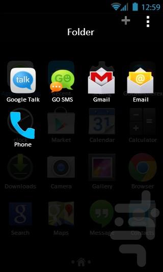 Galaxy S5 GOLauncher EX Theme - Image screenshot of android app