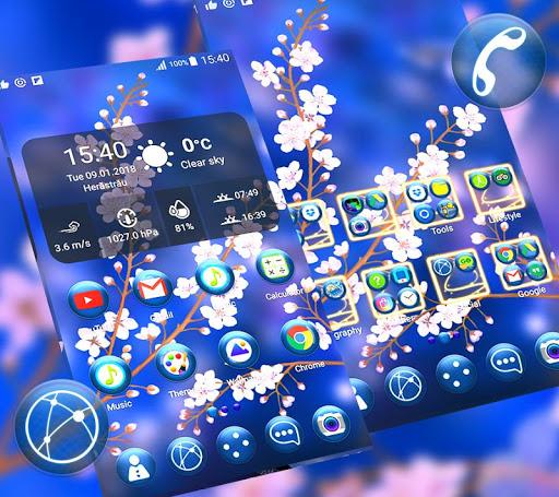 Flowers Themes For Android - عکس برنامه موبایلی اندروید