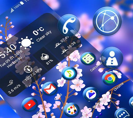 Flowers Themes For Android - عکس برنامه موبایلی اندروید