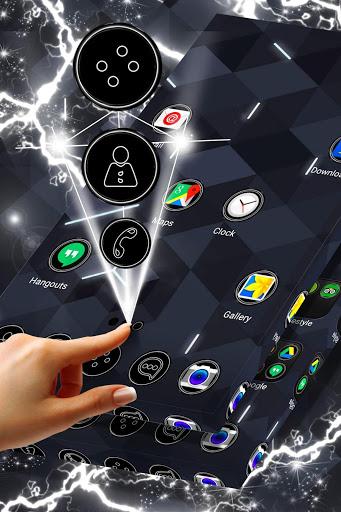 HD Black Launcher - عکس برنامه موبایلی اندروید