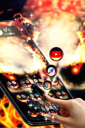 Skull Launcher - عکس برنامه موبایلی اندروید