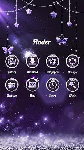 Diamond Lover Go Launcher Theme - Image screenshot of android app