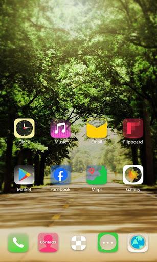 Memories GO Launcher Theme - Image screenshot of android app