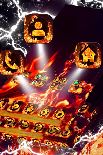 Fire Launcher Theme ۲۰۲۱ - عکس برنامه موبایلی اندروید