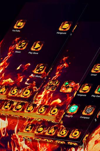 Fire Launcher Theme 2021 - Image screenshot of android app