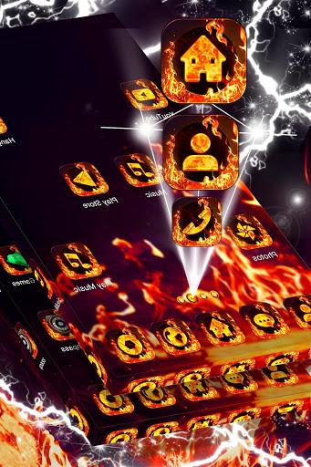 Fire Launcher Theme ۲۰۲۱ - عکس برنامه موبایلی اندروید