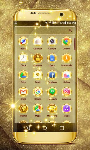 Shiny Glitter Launcher Theme - عکس برنامه موبایلی اندروید