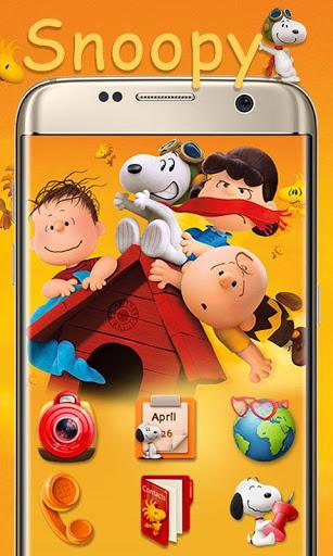 Snoopy GO Launcher Theme - عکس برنامه موبایلی اندروید