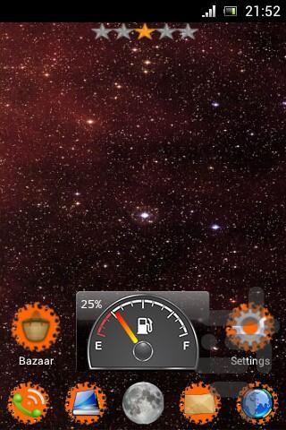 Space Theme - Image screenshot of android app