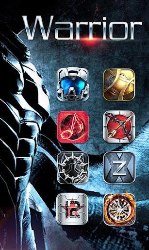 Warrior Go Launcher Theme - Image screenshot of android app