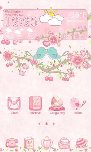 (FREE) Love Petal 2 In 1 Theme - عکس برنامه موبایلی اندروید