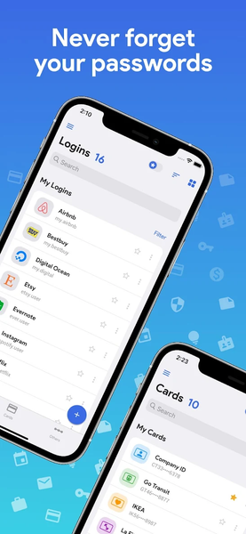 One Key: password manager - عکس برنامه موبایلی اندروید