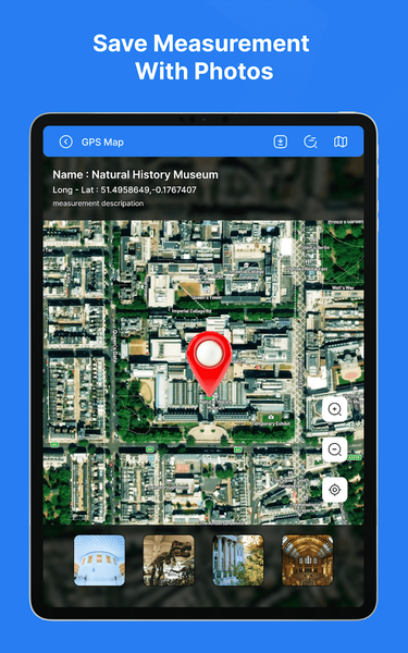 Distance & Land Area Measure - Image screenshot of android app
