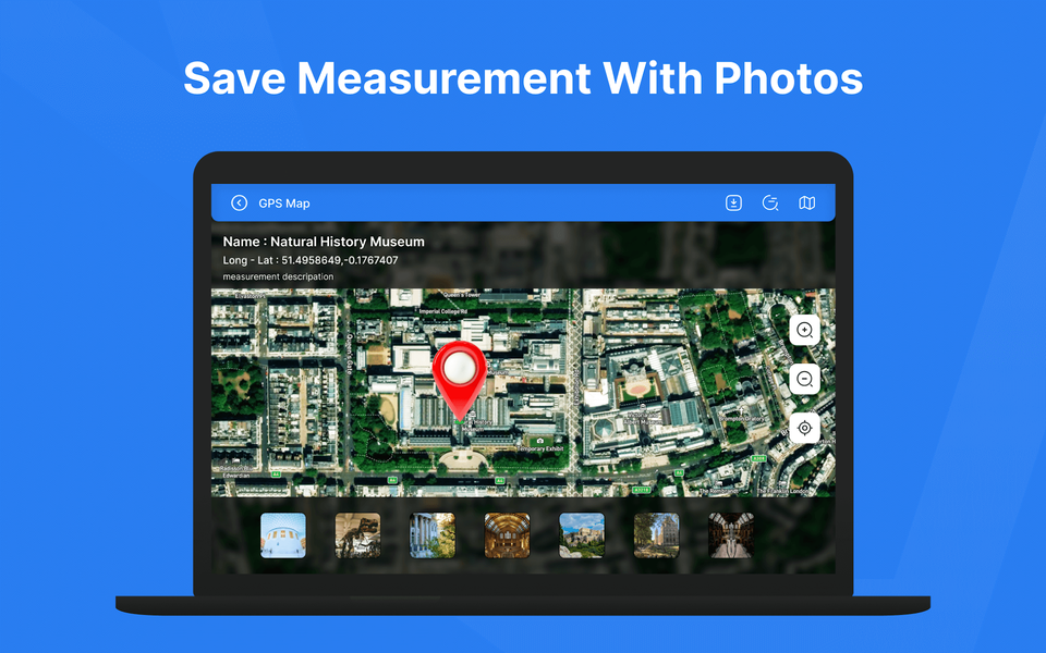 Distance & Land Area Measure - Image screenshot of android app