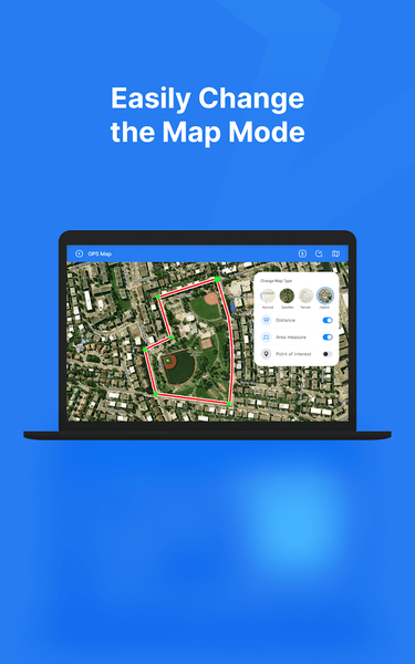 Distance & Land Area Measure - Image screenshot of android app