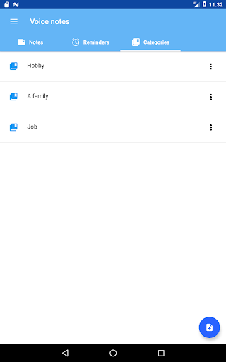 Voice notes - Image screenshot of android app