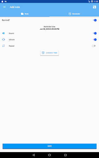 Voice notes - Image screenshot of android app
