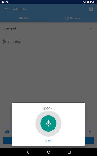 Voice notes - Image screenshot of android app
