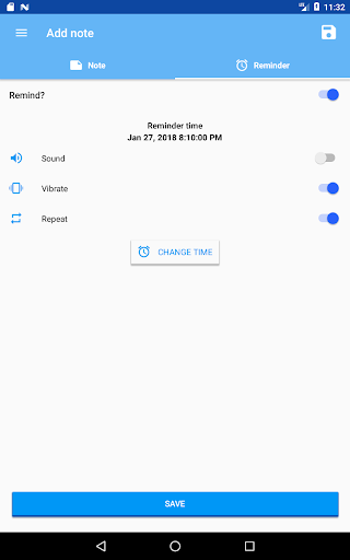 Voice notes - Image screenshot of android app