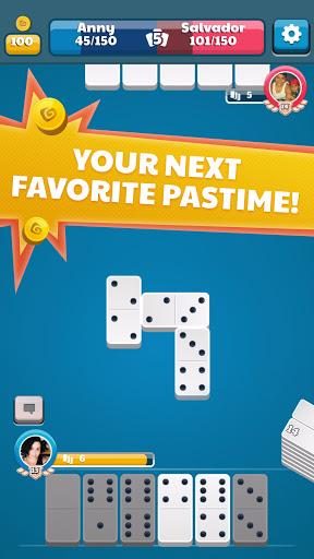 Dominoes Battle: Domino Online - Gameplay image of android game